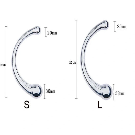 Anal Hooks Steel Ended Stainless Hook Double Elegant 5858 Anal 0804